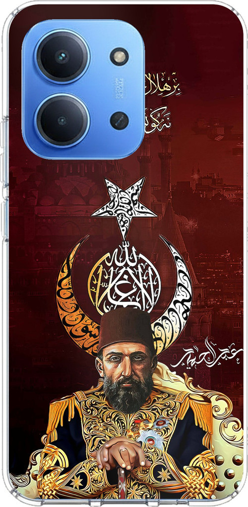 Redmi 15C Uyumlu Abdülhamid Han Baskılı Silikon Kılıf