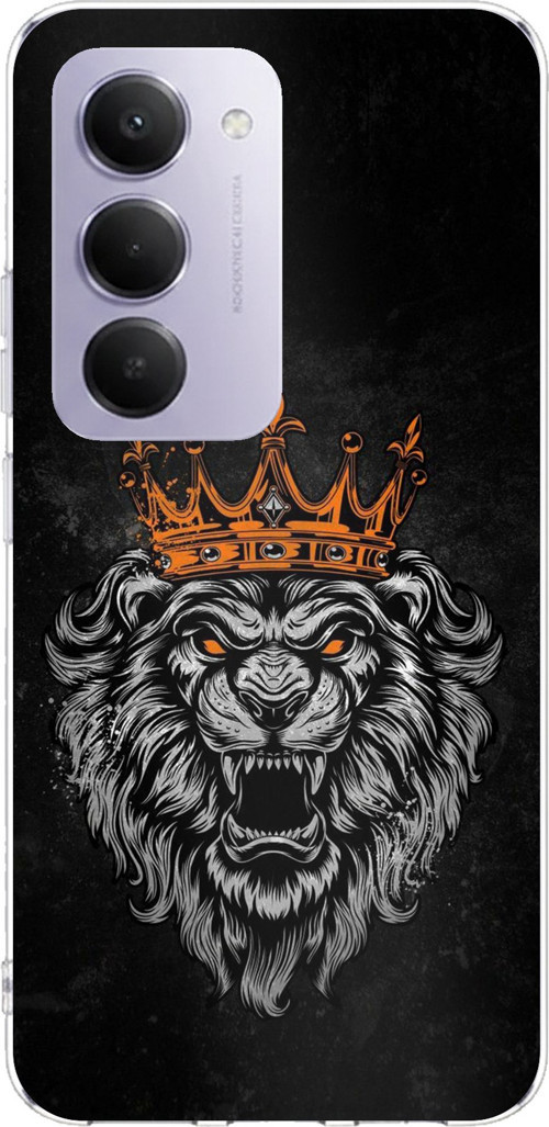 Redmi 15 4G Uyumlu Kurt Ruhu Baskılı Silikon Kılıf