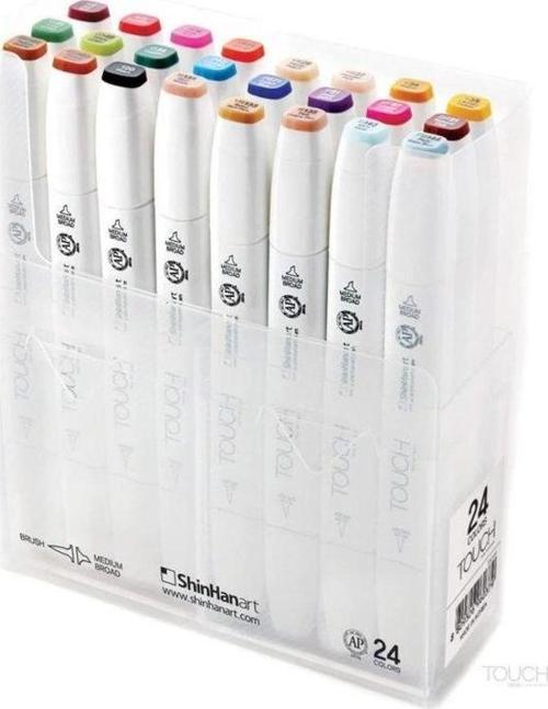 Touch Twin Brush Marker 24 Renk Set