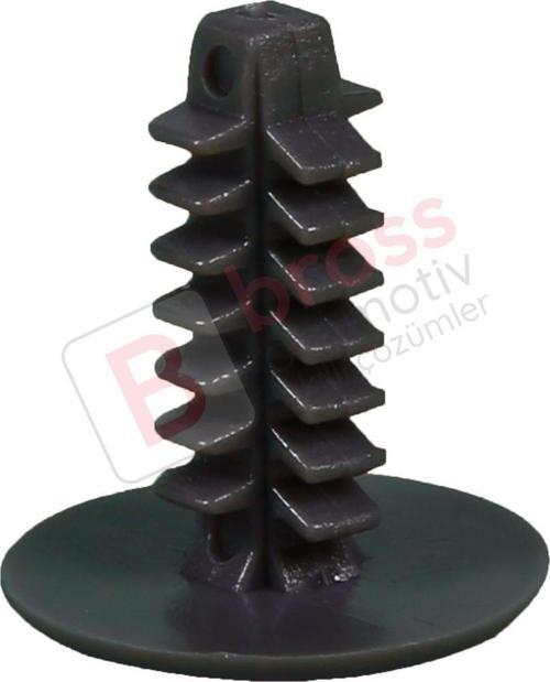 Fiat için 10 Adet Plastik Klips Gri 712113631