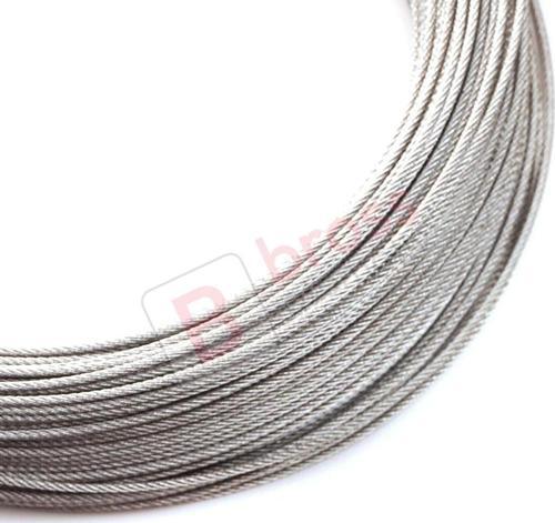 Araç Cam Kriko Tamiri için 7x7 Çelik Tel Halat Tamir Kablosu Çap: 1.7 mm Uzunluk: 100 metre
