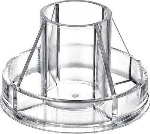 KLM 211 Masaüstü Organizer Kalemlik Şeffaf