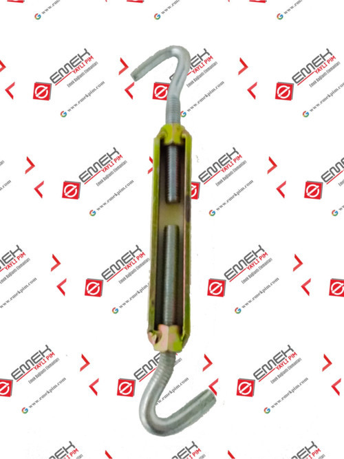 Emek Galvanizli Çelik Kanca Yük Halat Gerdirme M12 (12 Mm) 1 Adet