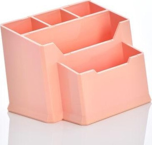 KLM 201 Masaüstü Organizer Kalemlik Pastel Pembe
