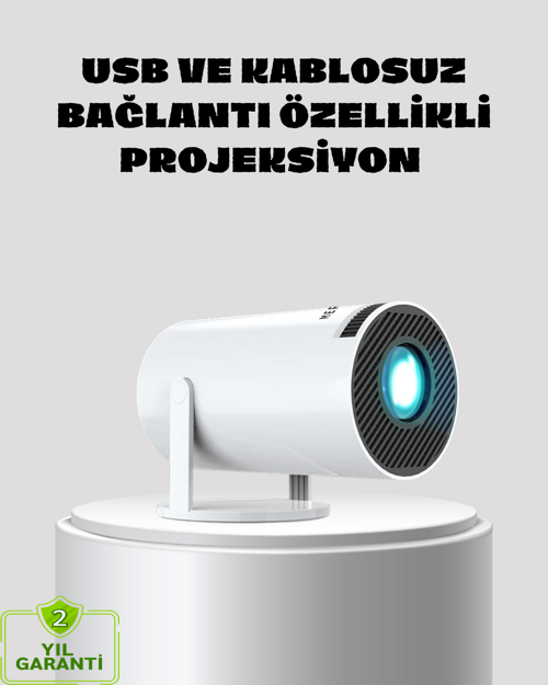 Bağlantılı Full Ev Sinema Projeksiyonu 160 Ansi Lümen