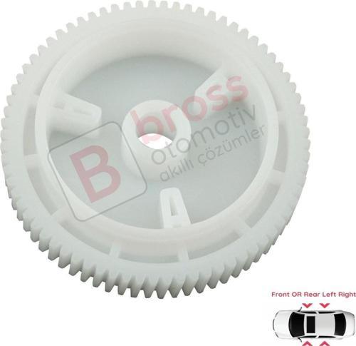 Hyundai Ford Lincoln Mark İçin Cam Kriko Motor Dişlisi 83460 2B000, 6L3Z1523201BA