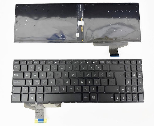 Asus Vivobook N580gd, N580v M580, N580, N580g,X580gd Klavye Işıklı