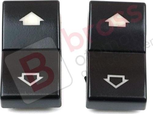 BMW 7 Series E38 740i 97 01 İçin 2 Adet Pencere Düğmesi Kapağı 2 adet tüm kapılar için uyum sağlar