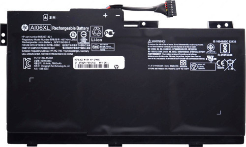 Hp Zbook 17 G3 Uyumlu Notebook Batarya - Pil