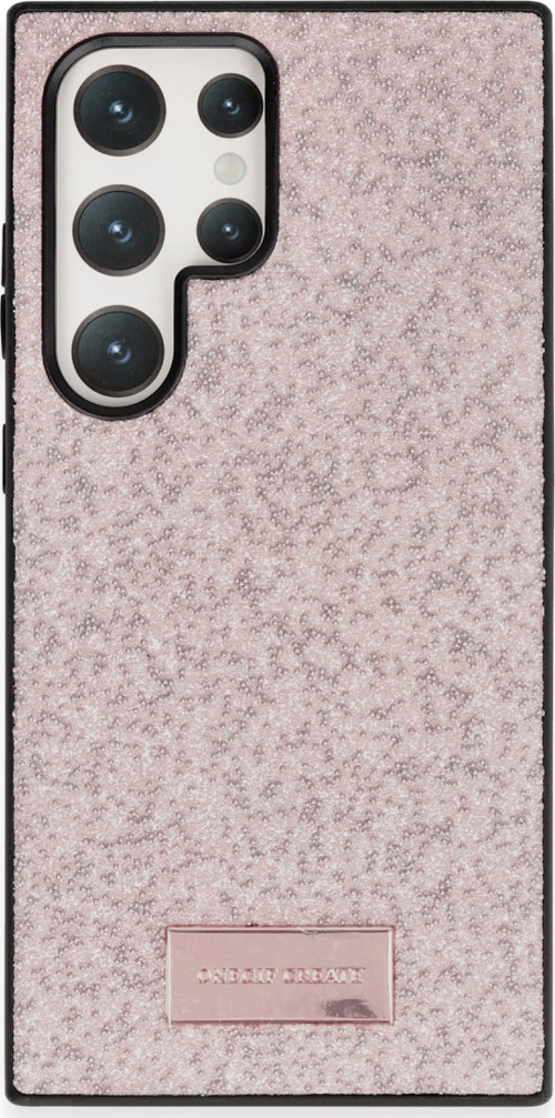 Onegif Samsung Galaxy S23 Ultra Bright Simli Kapak - Pembe