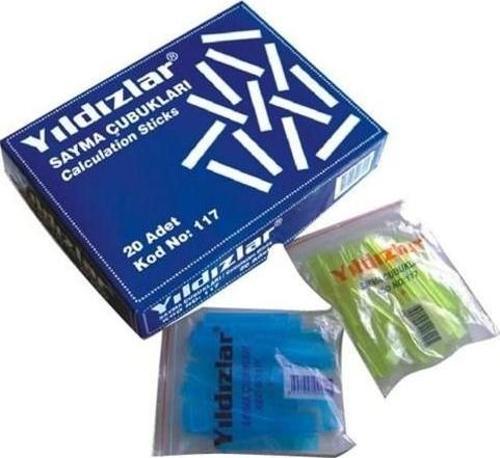 Plastik Sayma Çubukları