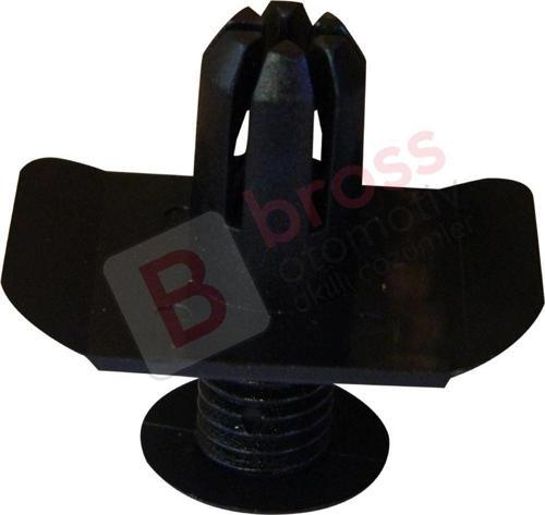Mazda Hyundai Nissan Kia için 10 Adet Plastik Klips 86651 27000