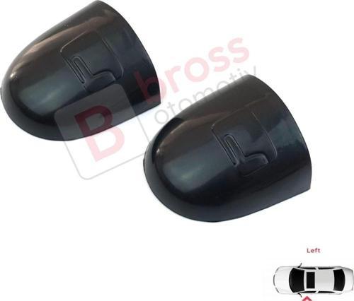 Megane Scenic Laguna MK2 Primera P12 Espace 4 Koleos İçin 2X Sol Dış Kapı Kolu Şifre Kapağı Siyah
