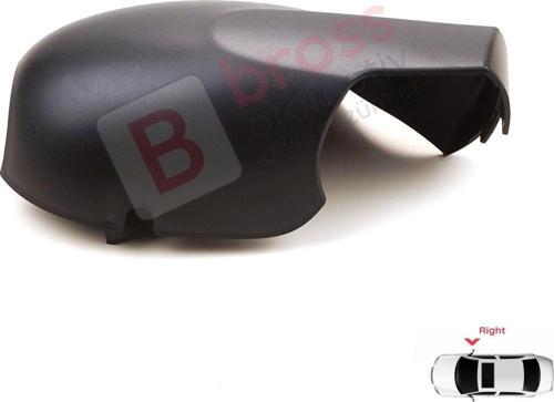 BSP1103-2 Renault Symbol 2 Thalia için Sağ Yan Dış Ayna Kapağı 8200634548