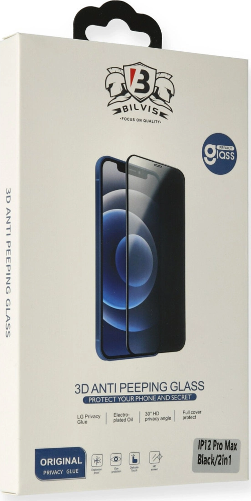 Apple İphone 15 Pro Bilvis Hayalet Cam Ekran Koruyucu