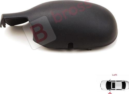 BSP1105-1 Renault Clio 2 Symbol Megane Scenic 1 Thalia 1 için Sol Yan Dış Ayna Kapağı 7701471854