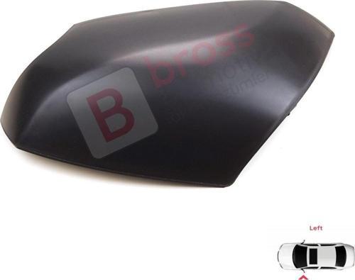 BSP1106-1 Renault Fluence Megane HB MK3 için Sol Yan Dış Ayna Kapağı 963730063L