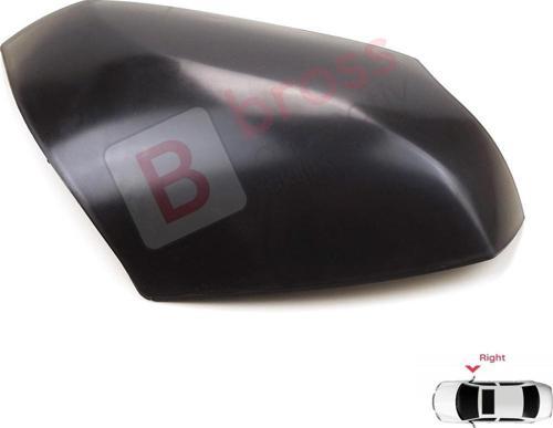 BSP1106-2 Renault Fluence Megane HB MK3 için Sağ Yan Dış Ayna Kapağı 963740063R