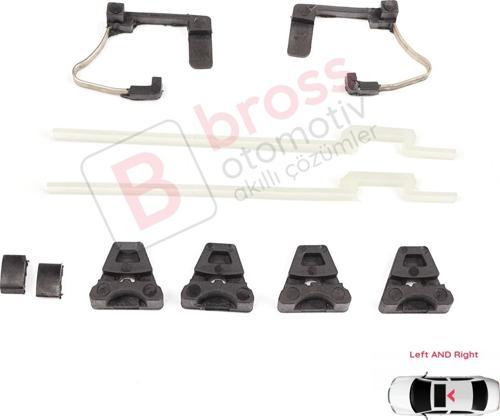 Mercedes CLA A C E Class W177 W176 W205 C207 C117 İçin Sunroof Kızak Tamir Seti