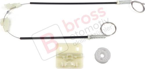 Land Rover Freelander MK1 1997-2006 3/5 Kapı CVH101210 İçin Elektrikli Arka Sol Cam Kriko Tamir Seti
