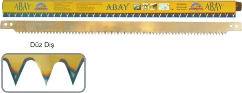 Abay Geniş Kolastar Testere Ağzı - Düz Diş 76 cm