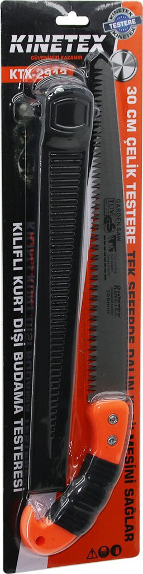 KURT DİŞİ 300MM ÇELİK BUDAMA TESTERESİ KILIFLI SAPLI 30CM SAPLI 43CM