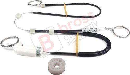 Mercedes CLS Class C219 W219 2004-2011 A2197300746 İçin Arka Sol Cam Kriko Tamir Seti