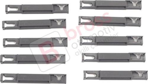 Citroen C3 C4 C5  DS4 DS5 Peugeot 308 408 508 5008 İçin 10 Adet Ön Cam Kenar Çıta Bağlantı Klipsi