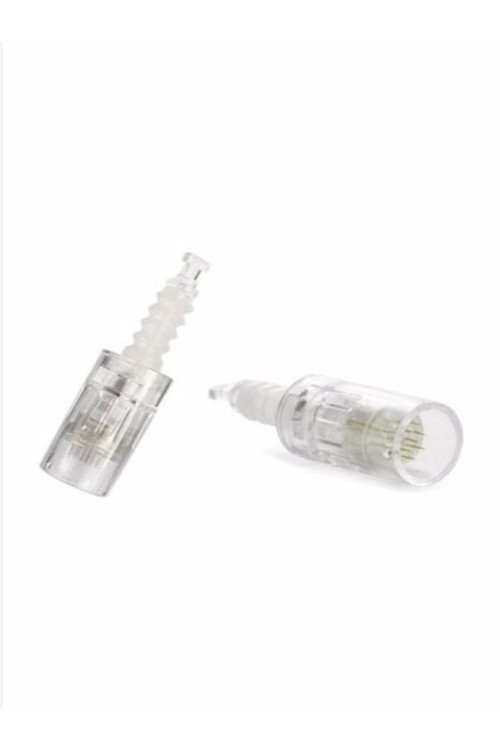 Dermapen Şeffaf Soketli 12Pin 10Adet