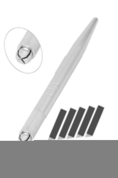 Microblading Kaş Kalemi Çelik Kalıcı Makyaj 3D Uygulaması 5 Adet Iğne
