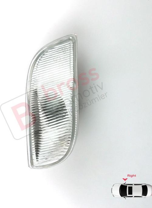 Renault Symbol MK3 Logan Sandero MK2 için Sağ Yan Ayna Sinyali 261600977R