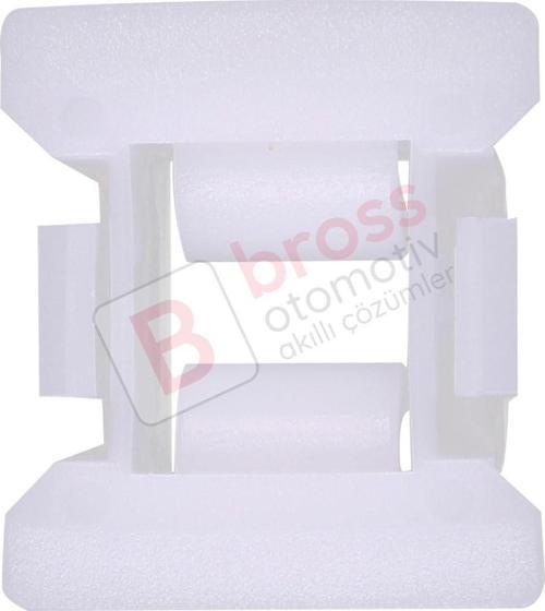 Opel Corsa B Tigra A için 10 Adet Far Plastik Klipsi Beyaz 1218604, 90386374