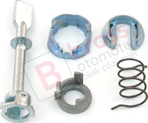 VW Caddy 2 Seat Cordoba Ibiza Inca 6K İçin Ön Kapı Kilidi Tamir Takımı 6K4837223A 68mm