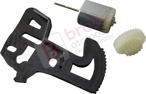 VW Caddy 3 T5 Caravelle İçin Yan Sürgülü Kapı Merkezi Kilit Dişli Motor Seti 7H0827201BA 2K0843653