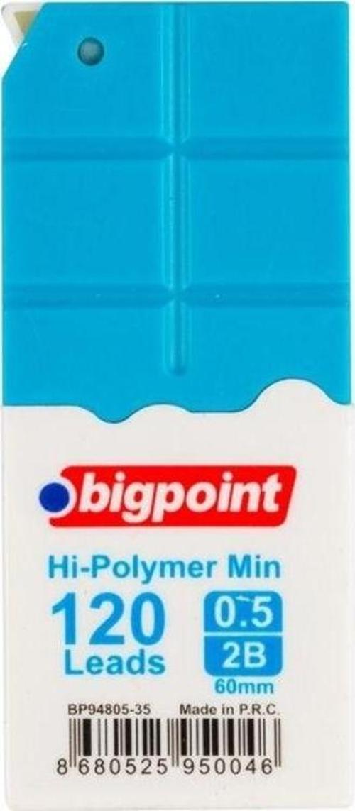 Kalem Ucu 0.5mm 2B 120'li Tüp Mavi