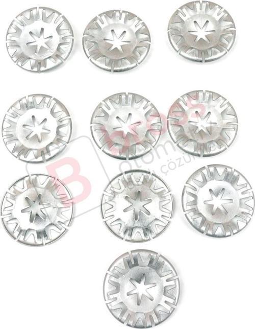 VW için 10 Adet Halka Kaput İzolasyon Klipsi N90796501 N90796502