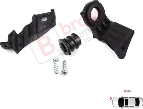 VW Jetta MK5 2005-2010 Golf MK5 2004-2009 1K0998226 İçin Sağ Ön Far Ayak Tamir Seti 