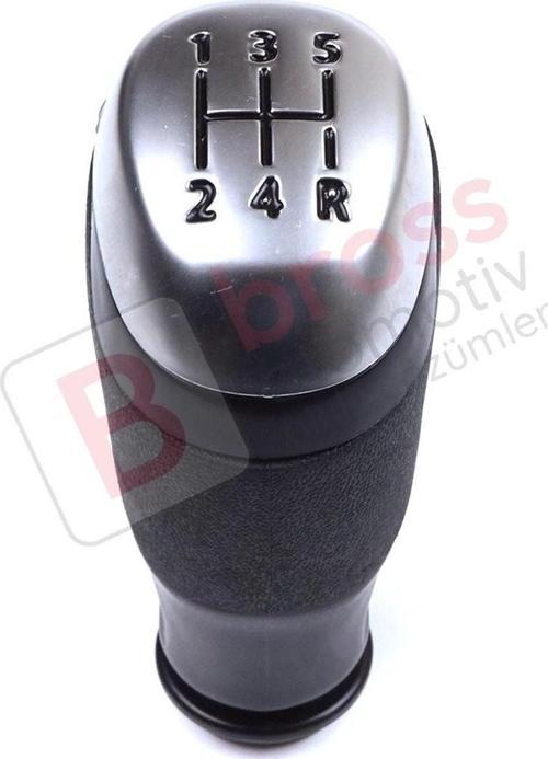 Renault Clio MK4 BH KH 2012-2020 328657531R için Krom Çerçeve 5 İleri Vites Topuzu