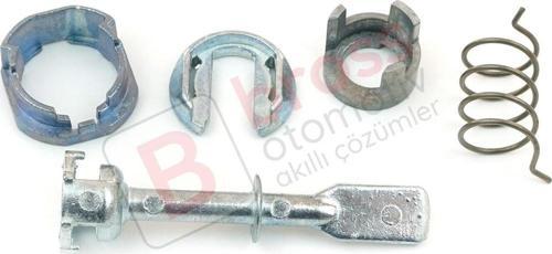 VW Polo 6N1 N2 İçin Ön Kapı Kilidi Tamir Takımı 6N0837223A 58 mm