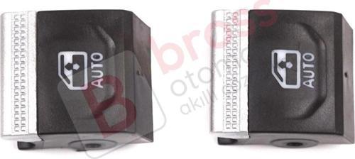 Renault Clio MK5 Captur MK2 5-Kapı İçin 2 Adet Cam Açma Düğme Kapağı 254107001R