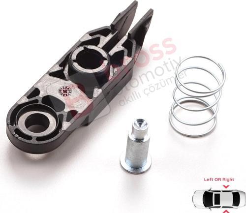VW Transporter için T5 T6 Caravelle Multivan için Sürgülü Kapı Üst Sensör Tutucu Plastiği