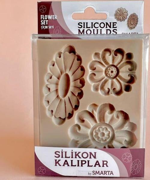 Silikon Kalıp Çiçek Seti SK1013040