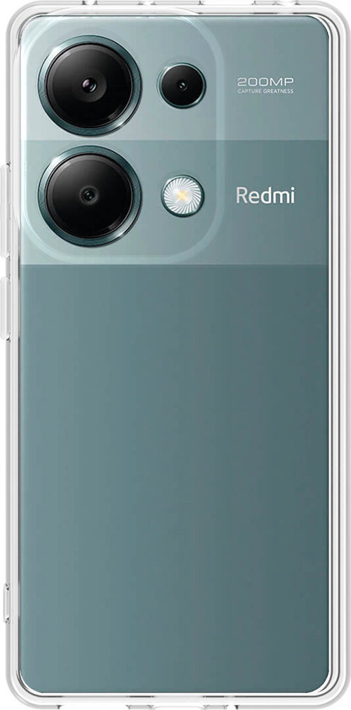 Redmi Note 13 PRO 4G Uyumlu Şeffaf Silikon Kılıf