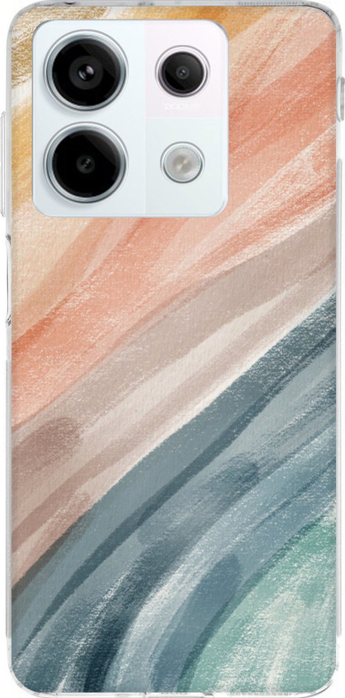 Redmi Note 13 PRO 5G Uyumlu Modern Renk Paleti Baskılı Silikon Kılıf