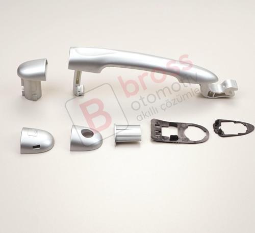 Renault Fluence Megane 3 Clio 4 Scenic 3 Captur 1 için Dış Kapı Açma Kolu Krom Renk 806B02596R