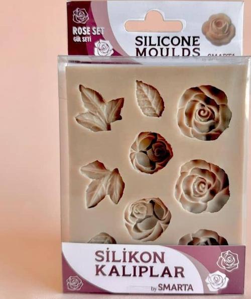 Silikon Kalıp Gül Seti SK1013045