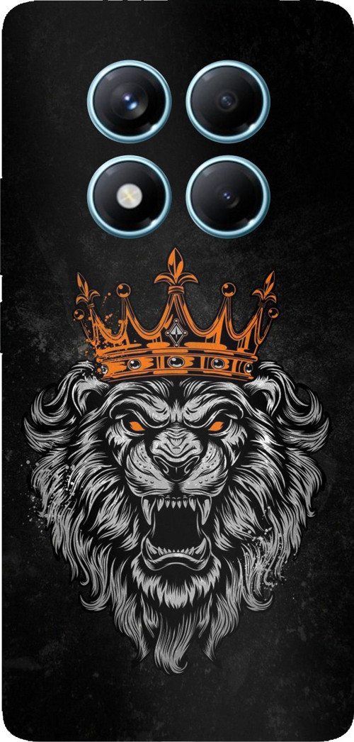 Redmi Note 14 PRO 4G Uyumlu Kurt Ruhu Baskılı Silikon Kılıf