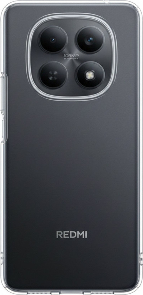 Redmi Note 15 4G Uyumlu Şeffaf Silikon Kılıf