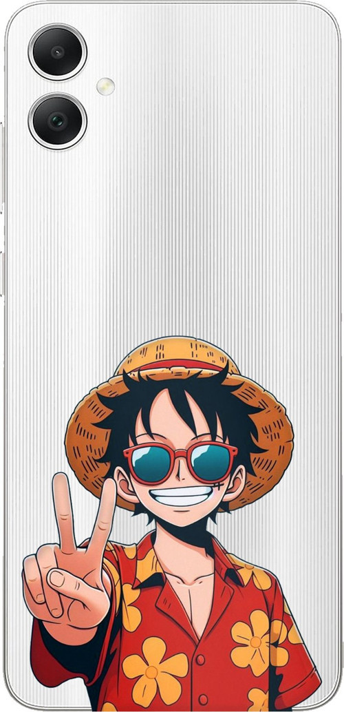 Samsung Galaxy A05 Uyumlu Monkey D. Luffy Tasarımlı Baskılı Silikon Kılıf