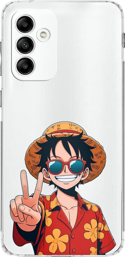 Samsung Galaxy A05s Uyumlu Monkey D. Luffy Tasarımlı Baskılı Silikon Kılıf